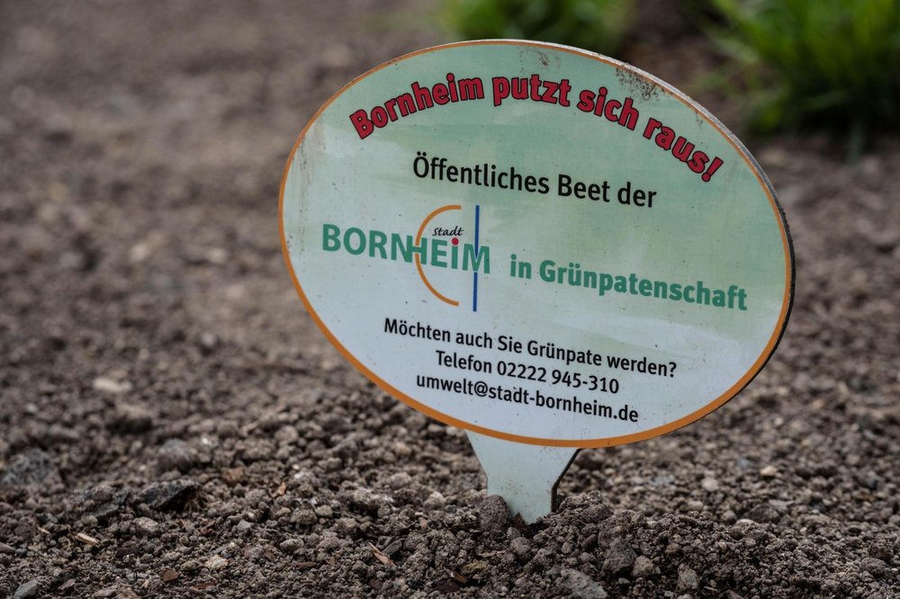 Gruenpatenschaft Schild