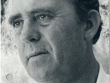 Heinrich Böll im Jahre 1968. Das Foto stammt von Herbert Mönke 