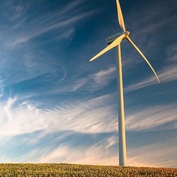 Wind ist eine mächtige Ressource